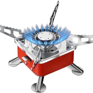 Portable Butane Gas Camping Stove – Foldable Outdoor Cooking Burner | Lightweight Backpacking & Picnic Cooker